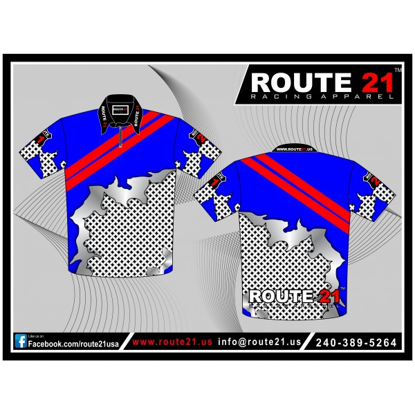 Custom pit crew shirt 24-2021